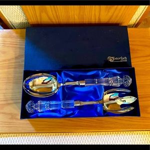Waterford Crystal Salad Serving Set